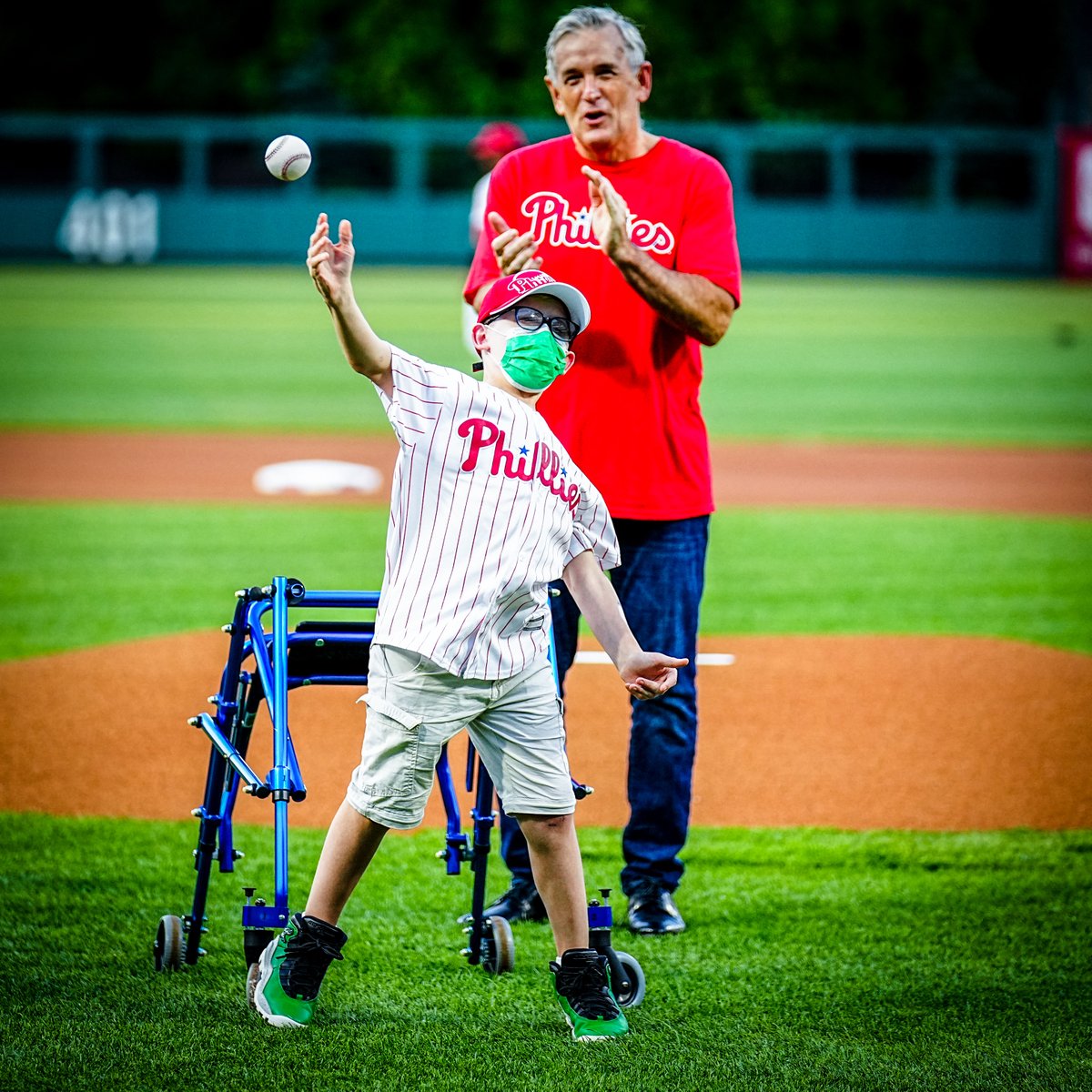 Phillies's tweet image. Our guy Gio brought the HEAT! 🔥