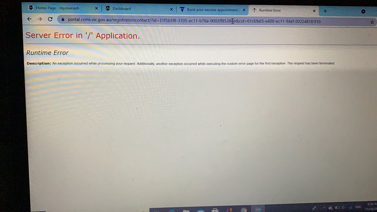 Emilyreidy_'s tweet photo. If anything at least I’m seeing new errors every time! They are keeping it fresh! #COVID19Vic https://t.co/UuxaRWBo6F