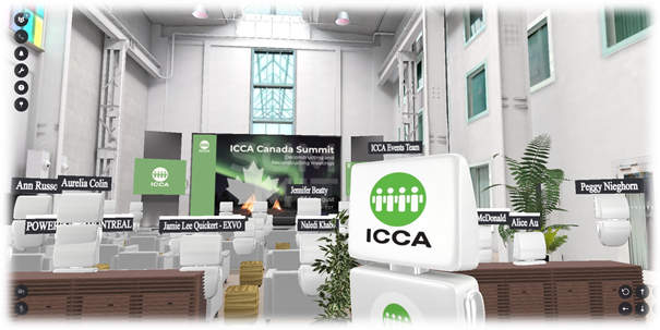 Attendee view of the stage.
#ICCAFRIENDS
#ICCANorthAM
#ICCAWORLD
#EventsProf
#Associations
Ksenija Polla