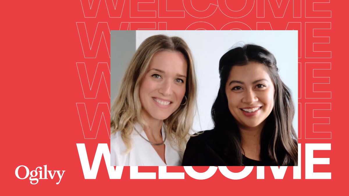 OgilvyPR's tweet photo. Beyond excited to welcome Nasreen Qureshi and Natasha Flint as co-heads of Social + Content in @OgilvyDC! 

Read more via @PRWeekUS: https://t.co/W86zOmEAKb

#OgilvyPR #LetsBeGiants https://t.co/vPErAqBmiN