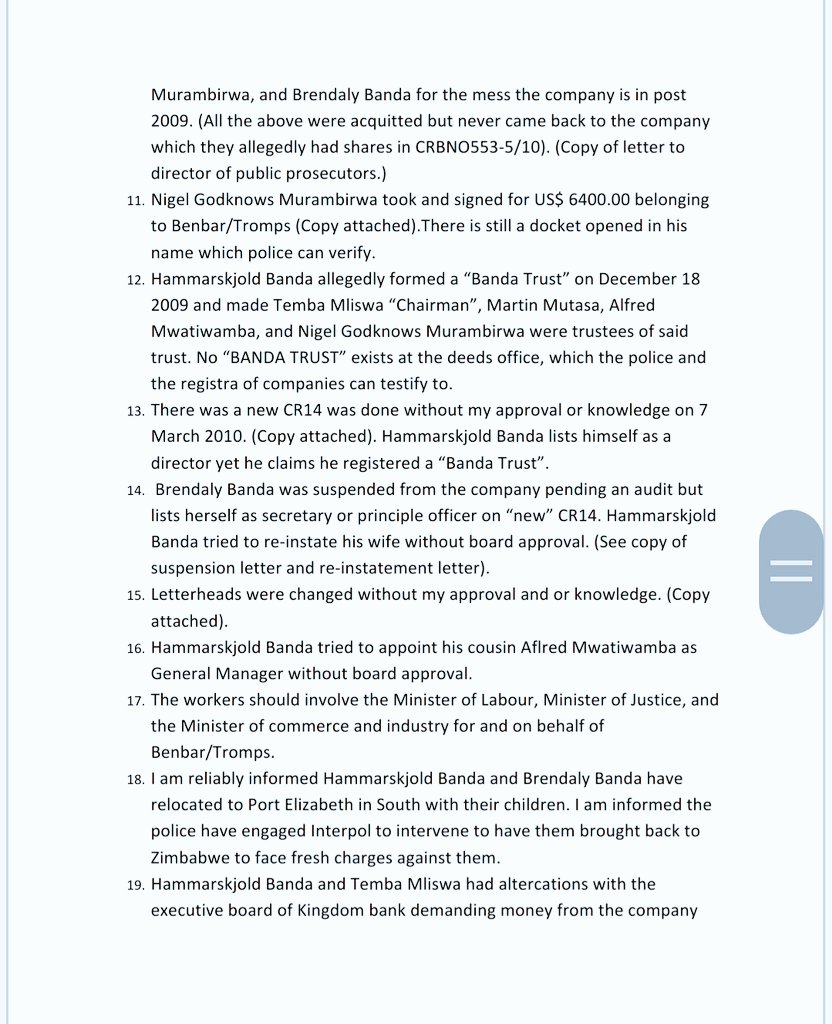 PaulPaulus13's tweet photo. @mcleo_mapfumo @DrGugu_WNcube @edmnangagwa "Let me be very clear. If you engage in or promote corruption,you will be arrested&prosecuted!NO excuses for corruption. No one is above⚖," We owe it to the next generation to expose the TRUTH about CORRUPT MP's like Hon Mliswa! #JusticeForAll🇿🇼 #YESTOFDI https://t.co/F61pBow0hx