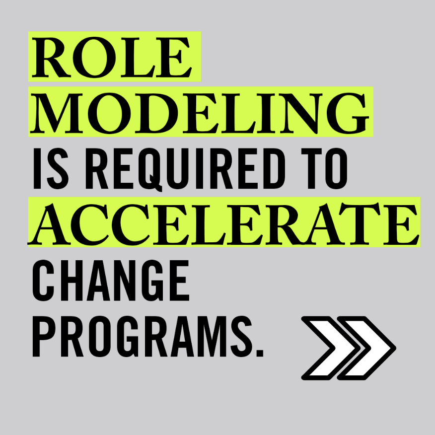 Role-modeling is one of the most powerful tools a #CEO possesses but also one of the most underused. By articulating the ideas and modeling the desired behaviors that will further organizational objectives, CEOs can have a huge impact on culture, morale, and work practices.