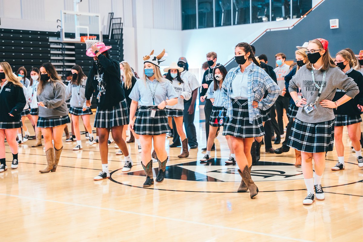 BishopLynch's tweet photo. Texas Tuesday fits are looking soooo __________ for #FriarWeek! (Fill in the Blank) ๐ค ๐#GoFriars https://t.co/ye7qF5s6Le