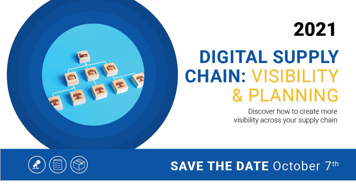 Is your supply chain resilient? Discover best practices for enhancing visibility, tools for better planning, and conquering disruptive events at the #SAPinsider virtual summit. We hope to see you online October 7☑️bit.ly/3jbh9GU #SAP #supplychain