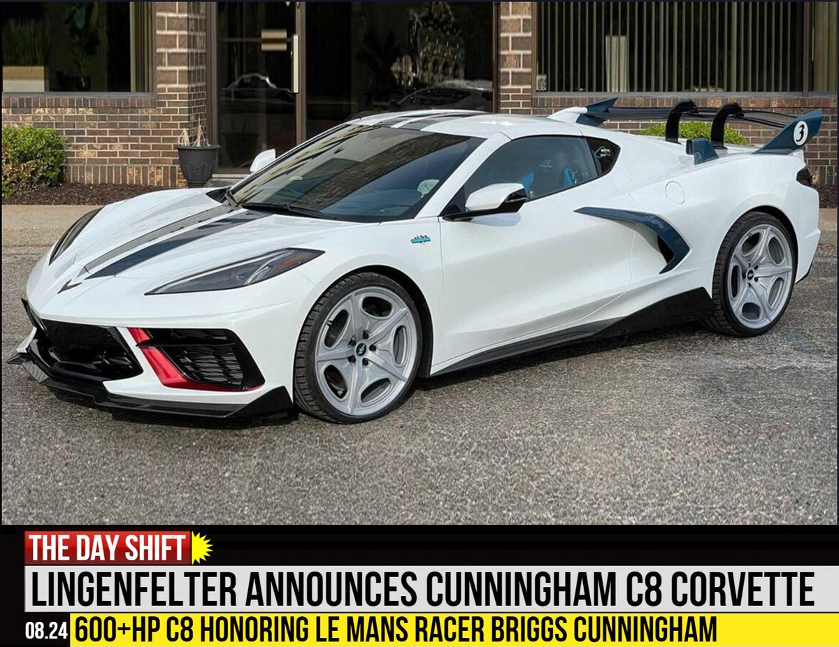 Car_Sick_Nick's tweet photo. @LingenfelterLPE reveals 60th Anniversary Cunningham #C8 #Corvette https://t.co/roLyOtF2xg