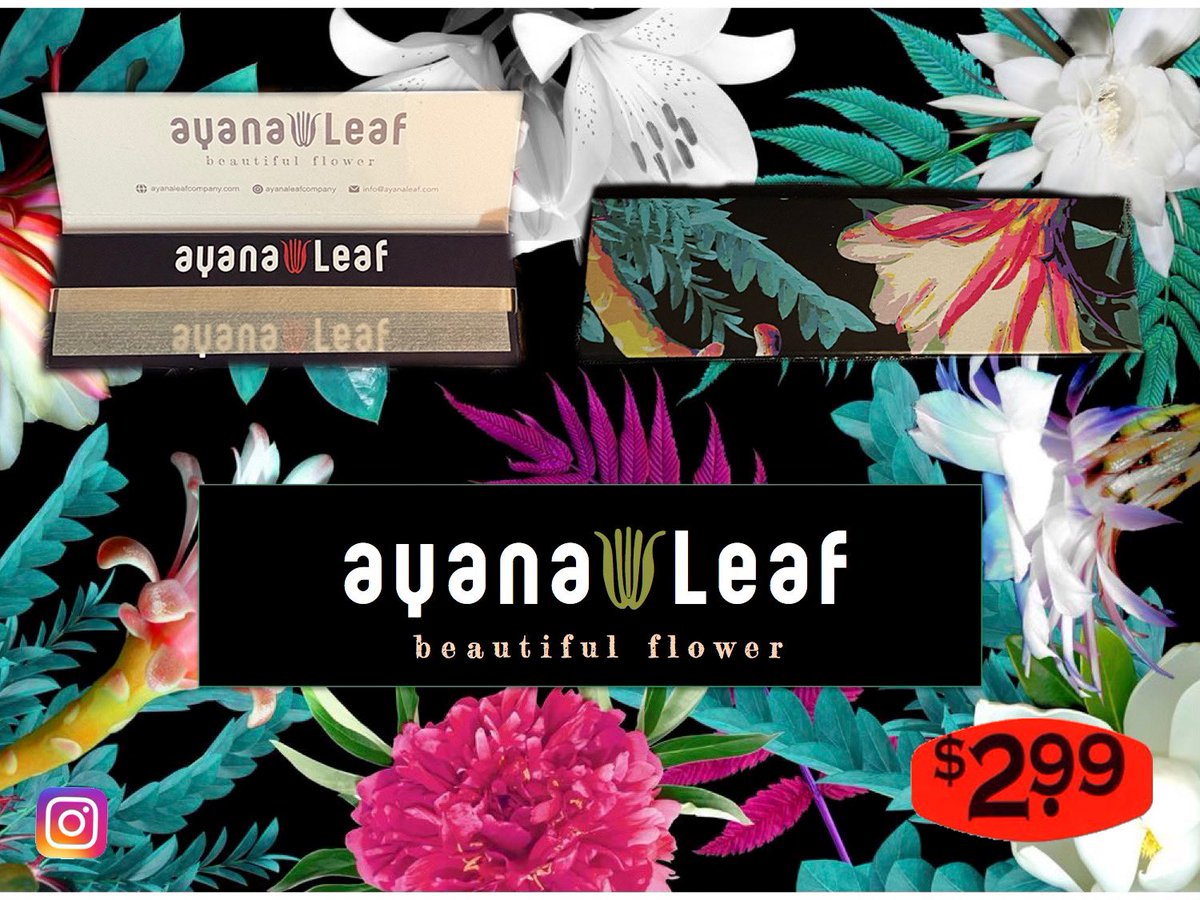 To my friends that roll papers! My mom’s CBD company released 100% hemp rolling papers! 🍃

IG: @ayanaleafcompany
