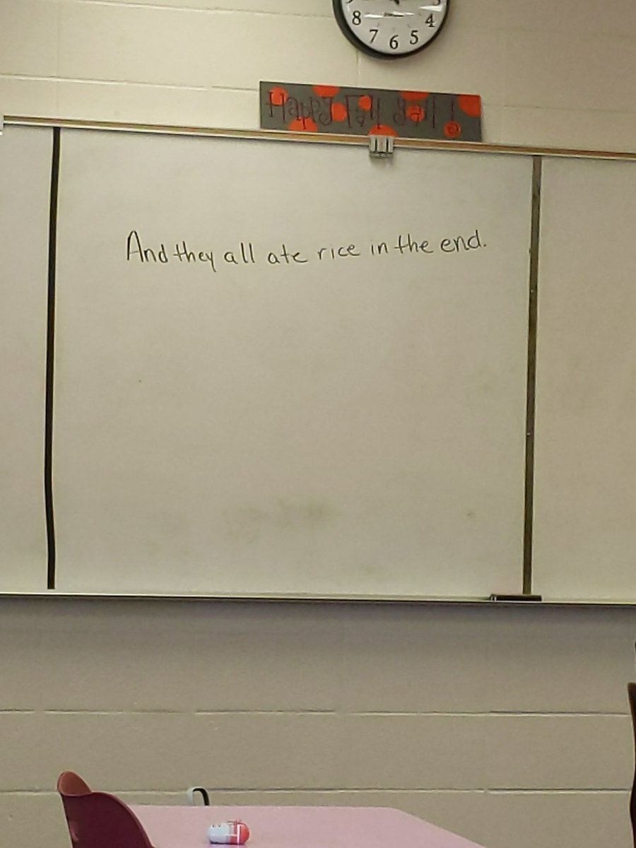 AmberNeighbor's tweet photo. What is the legend you would write if this was the last line? This is what my class is working on while I give them random objects they have to add into their stories in some way, half of them helping and half hindering. Such fun crazy stores get created. #BHSHeroes #BHSNeighbor https://t.co/LJPPfTrQ8W