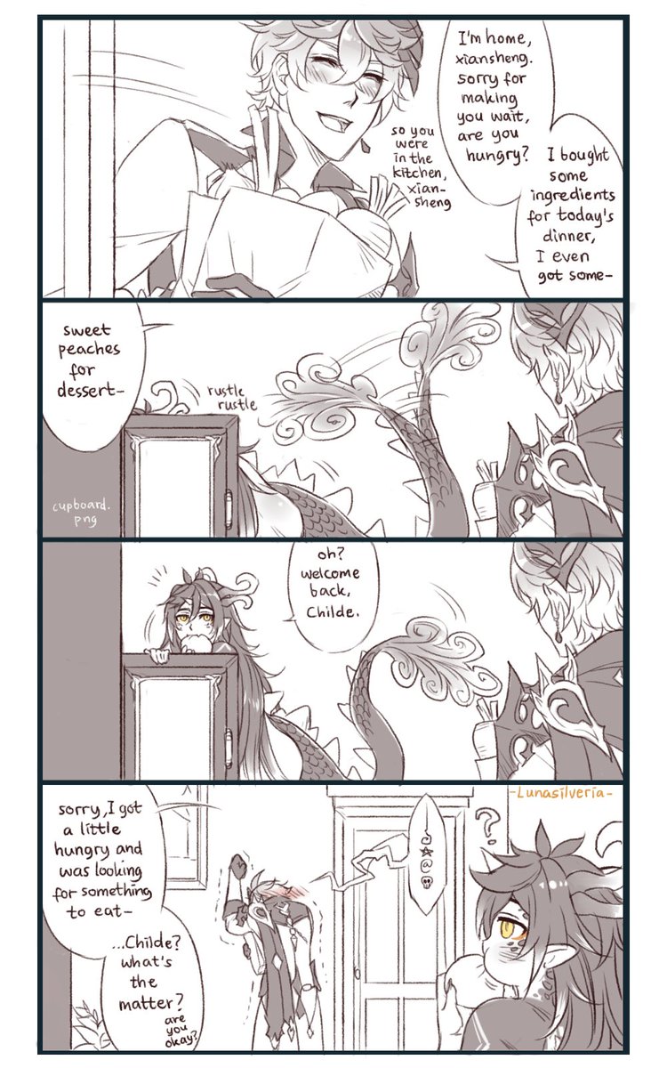 Lunasilveria29's tweet photo. Why did I make part 2 now 😭 https://t.co/W5QCwc3MQS