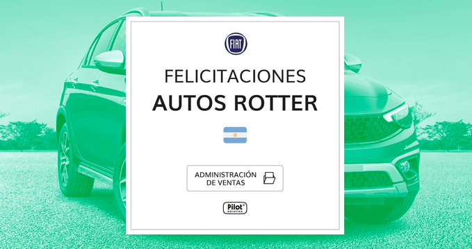 Pilot_Solution's tweet photo. 🎉Felicitaciones Rotter🎉
Gracias por confiar en #PilotSolution y seguir sumando funcionalidades con la aplicación de Administración de Ventas. https://t.co/SrZX9nDdI5