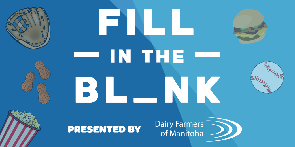 Wpg_Goldeyes's tweet photo. Are you ready to “Fill in the Blank” for a chance to WIN a $100 gift card to a participating local restaurant? Thanks to @ManitobaDairy’s #LovelocalEatlocal campaign, you can win by filling in the blank below. My favourite celebrity who visited Shaw Park was ________. https://t.co/rcR1t3oXFI