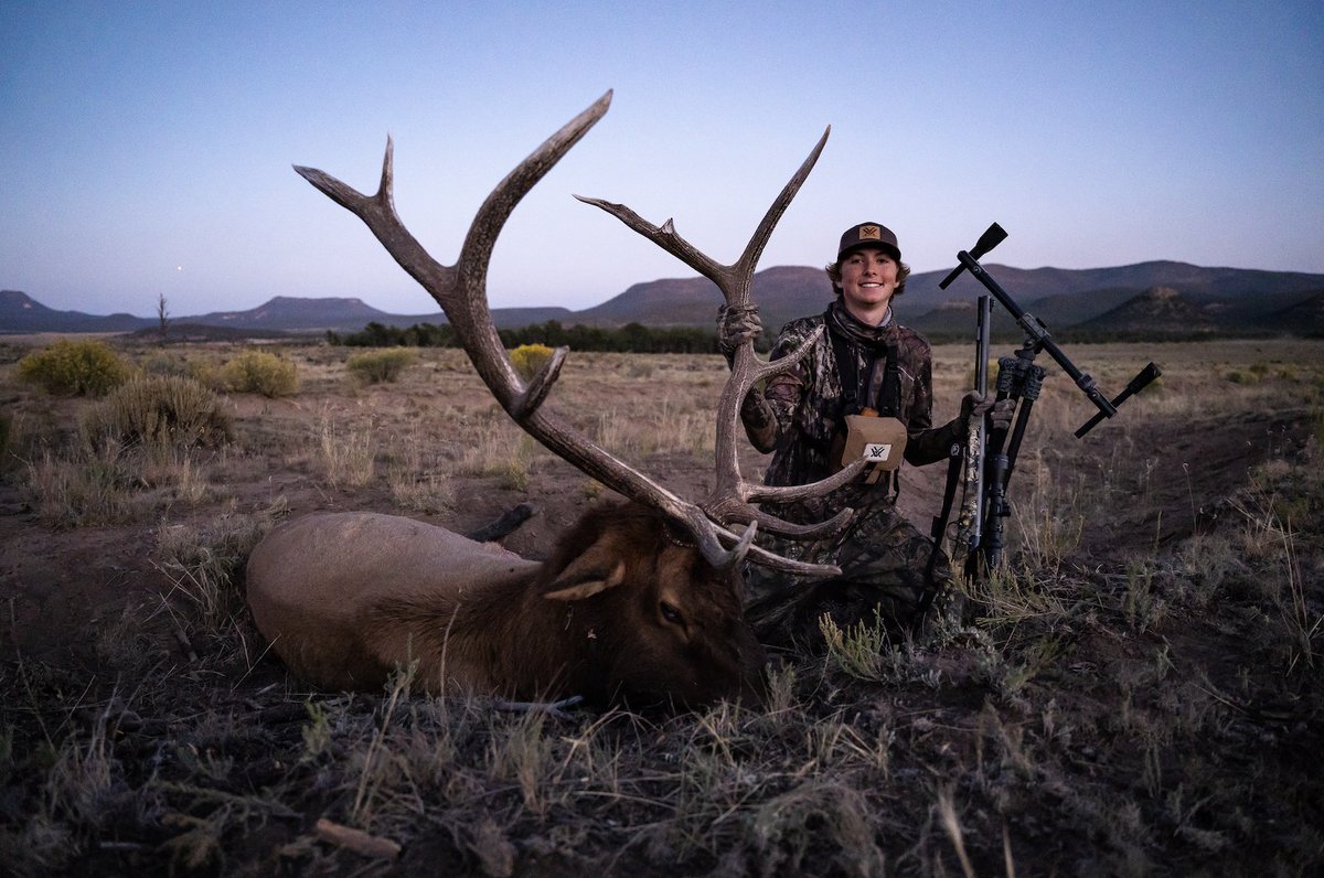 OUTDChannel's tweet photo. NEW EPISODE! Carson and Isabel head west for giant elk! Carson connects with his 3rd big bull, while this is Isabel’s very first elk hunt!
Driven TV / Tonight 9:30PM ET
#whatgetsyououtdoors #westernhunting #elkhunting #elkseason #firsthunt #firstelk #womenwhohunt https://t.co/oTsKte0xFf