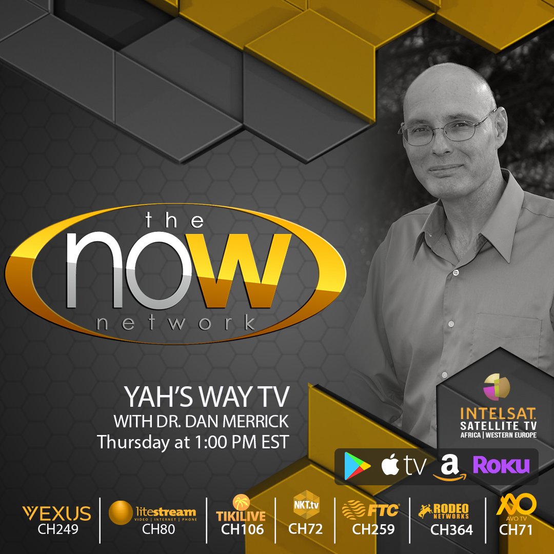 theNOWTVnetwork's tweet photo. Welcome Dr. Daniel Merrick to The NOW Network Family. Broadcasting to over 236 Million Cable TV homes on #VEXUS Ch.249, #Litestream Ch.80, #TikiLIVE Ch.106, NK Telco Ch.70, #rodeonetworks Ch.364, FTC Ch.259, Intelsat 20 in Africa, Roku &amp; online at https://t.co/bEe28Q1PLO https://t.co/g6vzfmpUGx