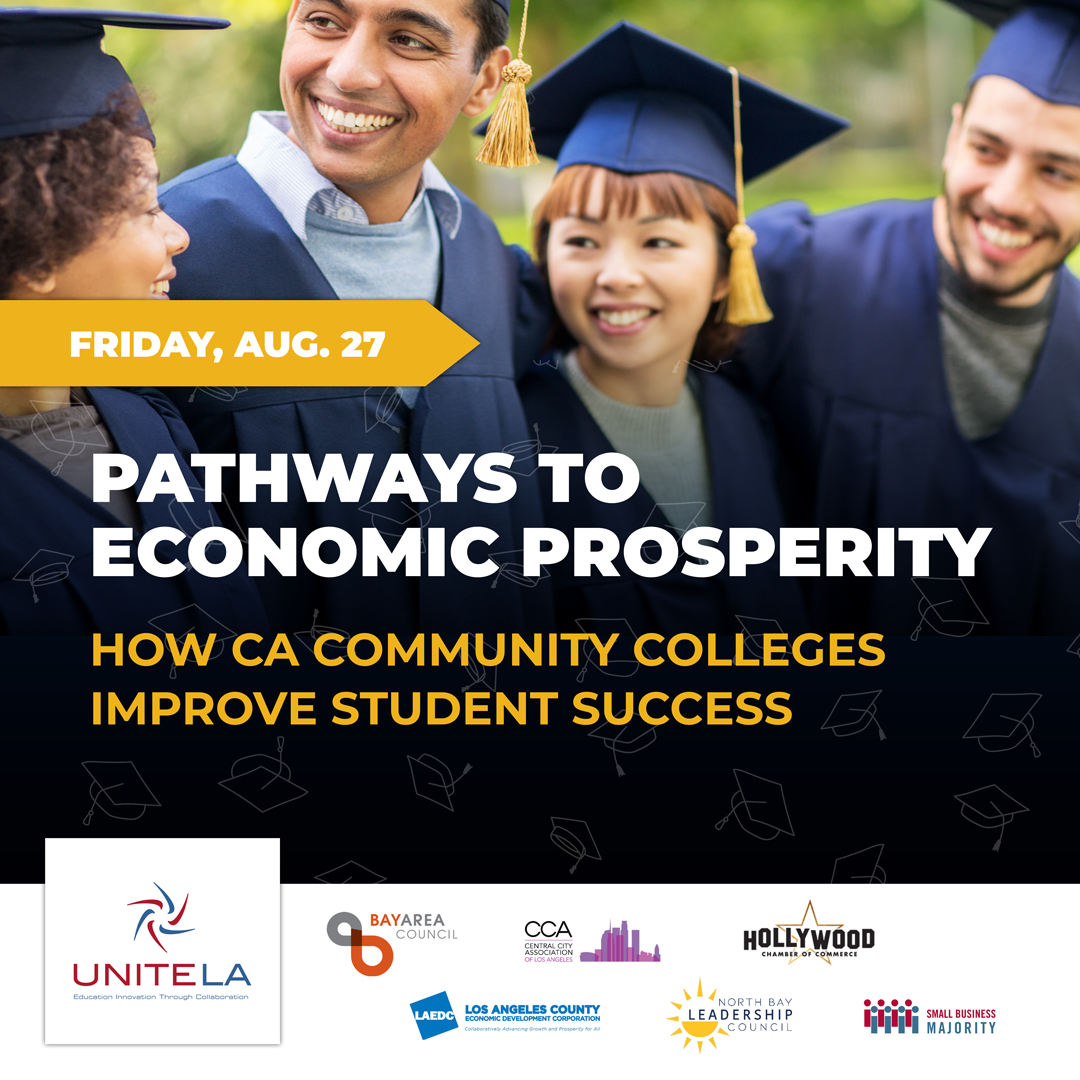 LAEDC's tweet photo. Join our partners at @letsunitela on  August 27th for an exciting conversation with California’s Community College Acting Chancellor Daisy Gonzales, Ph.D., to discuss CA’s 2021-22 historic budget. https://t.co/S8xSfcXjZx https://t.co/ADCOuEO64l