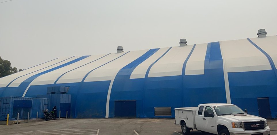 impec_group's tweet photo. For the past year and a half, the San Jose South Hall tent has housed the homeless. Now that the tent is ready for renting again, our operations &amp; maintenance team is helping to clean it. Learn more https://t.co/5S8EEfPbj4

#sanjoselove #visitsanjose #impecgroupOM https://t.co/Gkv6U7Nmkk