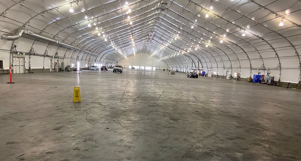 For the past year and a half, the San Jose South Hall tent has housed the homeless. Now that the tent is ready for renting again, our operations &amp; maintenance team is helping to clean it. Learn more ow.ly/MGZM50FXmYB

#sanjoselove #visitsanjose #impecgroupOM