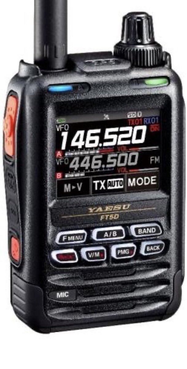 VE3WZW's tweet photo. **New Yaesu FT5DRE radio launch 16/8/21**
The new rugged FT-5DE transceiver from Yaesu!!!
Will be my next HT, anyone found conflicting advice to buy??DM
.pre order list. https://t.co/aJu32t2vLA
#va3ier #ve3bra #va3yyz https://t.co/z1sqhzRdvH