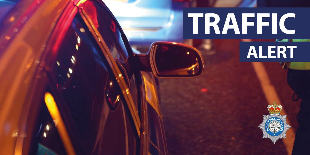 NYorksPolice's tweet photo. โผ๏ธ The A64 is closed at Flaxton due to a serious collision
โผ๏ธ Please avoid the area
โ๏ธIf you witnessed the incident dial 101, press 1 and pass information to the force control room
More here โก๏ธ https://t.co/KrMZjOYsI4 https://t.co/CfLr2o4Vyb