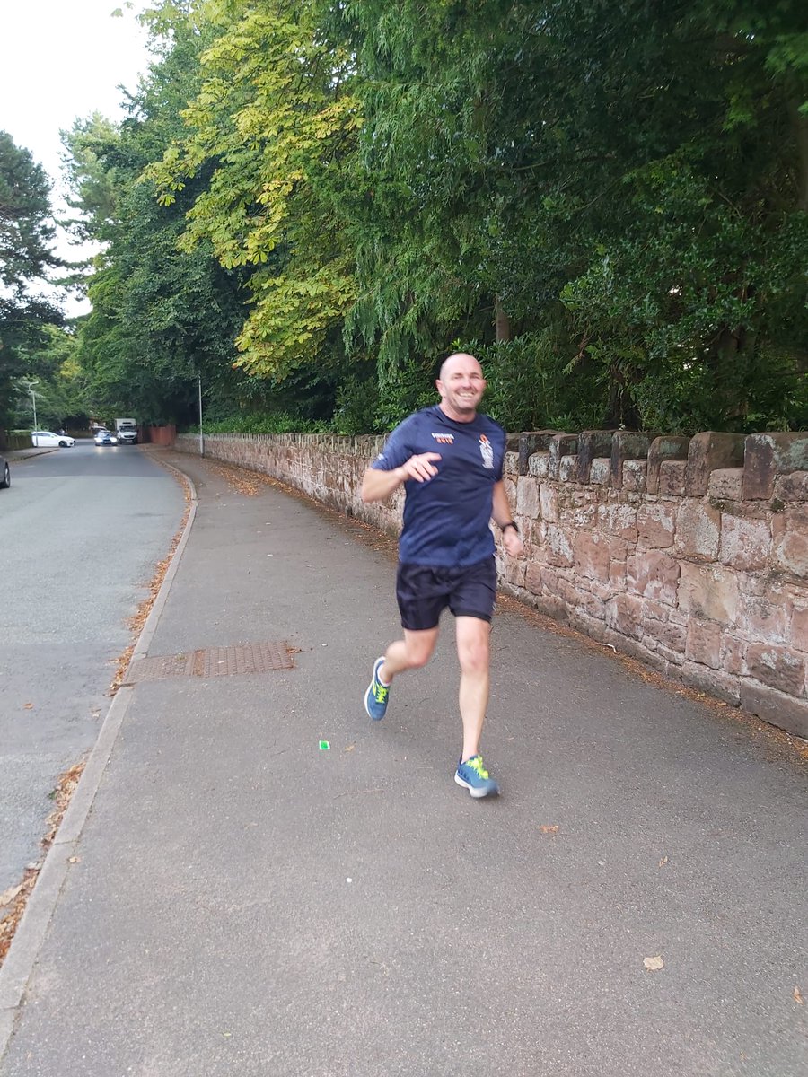 It's been a good night for a run and a bit of Strava art with <a href="/AnnCurrie7/">Ann Currie</a> and the Meols Milers, thanks for letting me come along