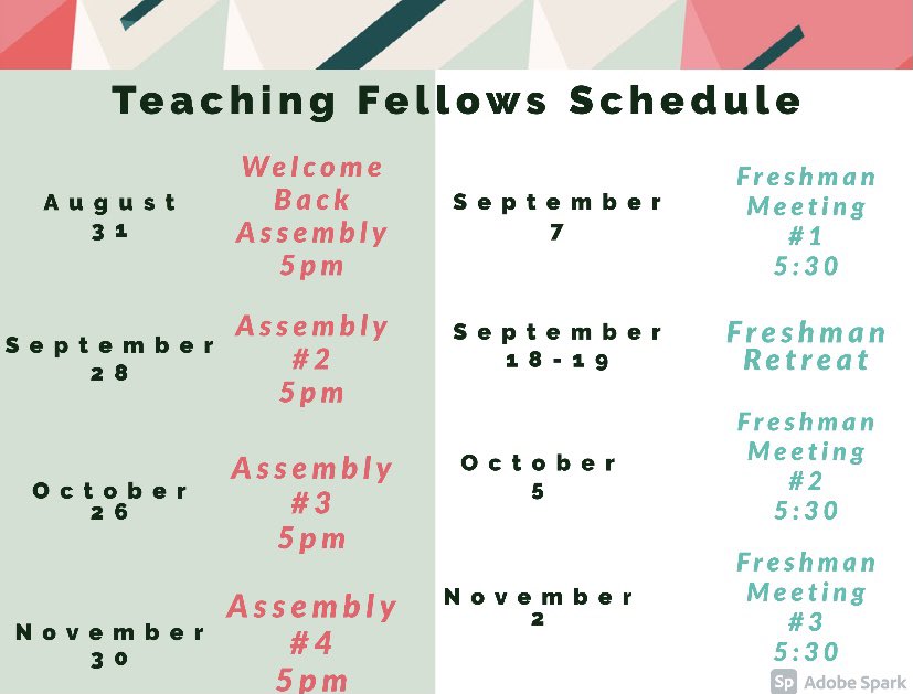 Lander_TF's tweet photo. Welcome back Bearcats!!! Here is our schedule of assemblies and freshman meetings this year! https://t.co/ce38ozZJWu