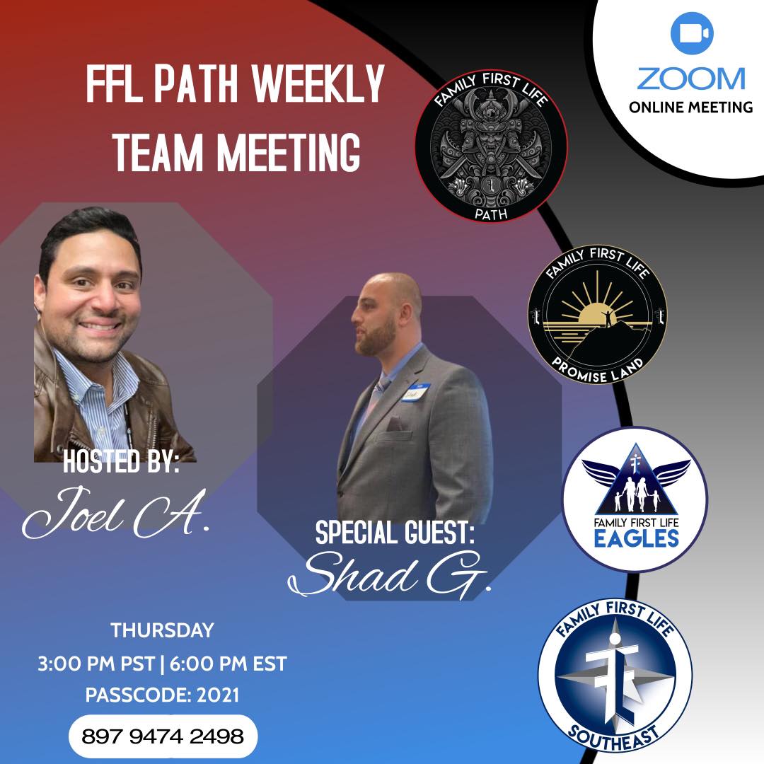 FflPath's tweet image. Shad G., who issue paid $153,000 last month is going to be joining our huddle to share things he does to be so successful. Don't miss out!

us02web.zoom.us/j/89794742498?…

Meeting ID: 897 9474 2498
Passcode: 2021