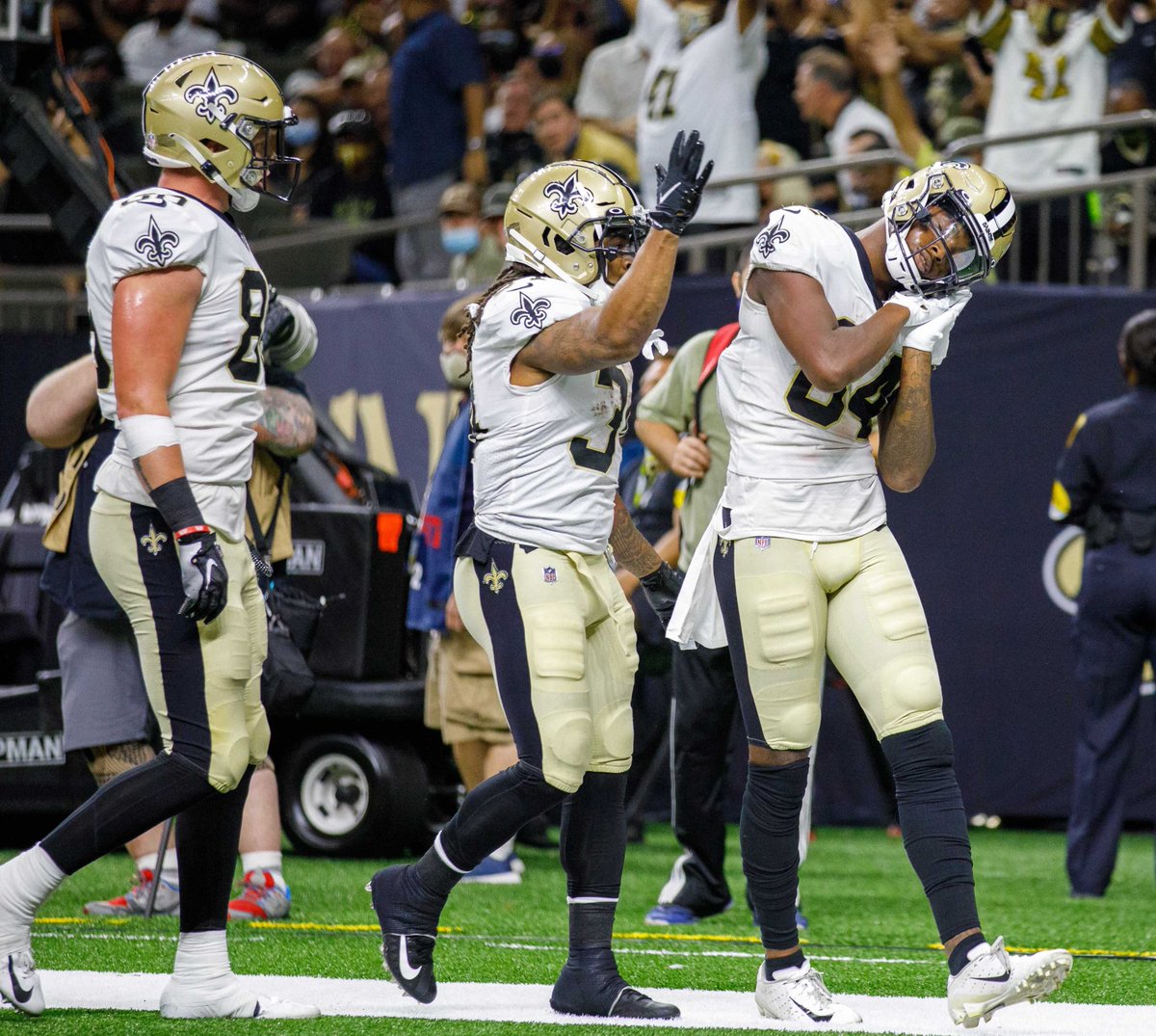 Kicked off season three with the <a href="/Saints/">New Orleans Saints</a> last night ⚜️

#SaintsWin