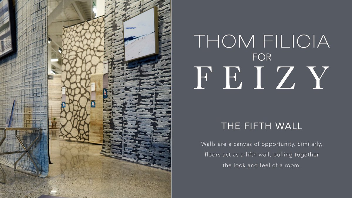 New <a href="/LasVegasMarket/">Las Vegas Market | ANDMORE®</a>! Experience our 5th Wall Installation featuring the new #ThomForFeizy by <a href="/ThomFilicia/">Thom Filicia</a>. #lvmkt