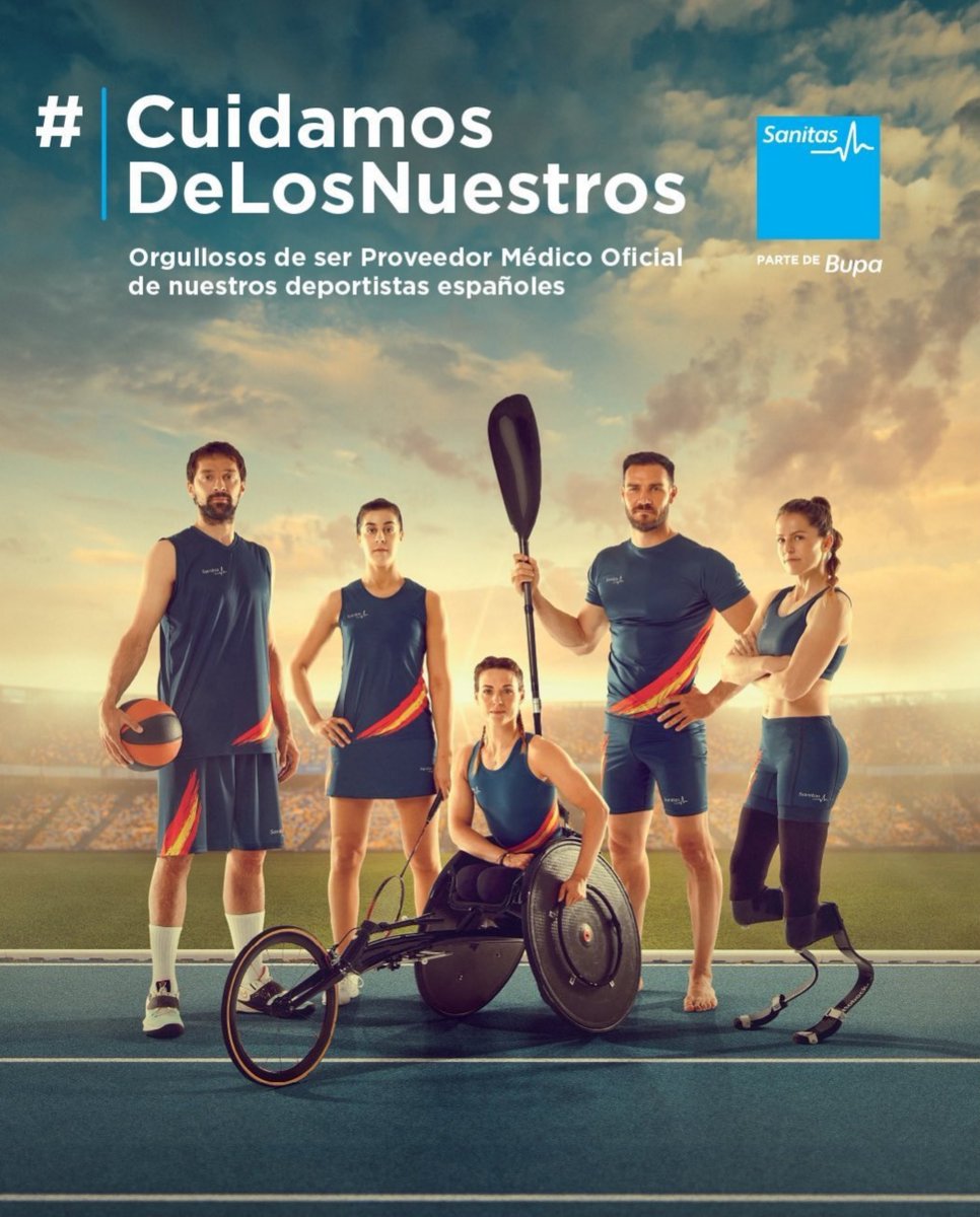 😍 5 estrellas del deporte español lucen diseños <a href="/AmuraSport/">Amura Sport</a> confeccionados para <a href="/sanitas/">Sanitas</a> 

⭐️ <a href="/23Llull/">Sergio Llull</a>
⭐️ <a href="/CarolinaMarin/">Carolina Marín</a> 
⭐️ <a href="/evamoral82/">Eva Moral</a>
⭐️ <a href="/Saul_Craviotto/">Saúl Craviotto</a> 
⭐️ <a href="/SaraAndresB/">sara andres barrio</a>

📲 amurasport.com 

#CuidamosDeLosNuestros #campeonesAmura