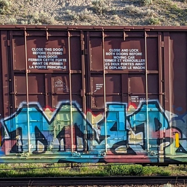 GraffitiExpress's tweet photo. deal dcer oser
#kamloops #train #graffiti #art 
#deal #dcer #oser https://t.co/H1mP6ae2pK