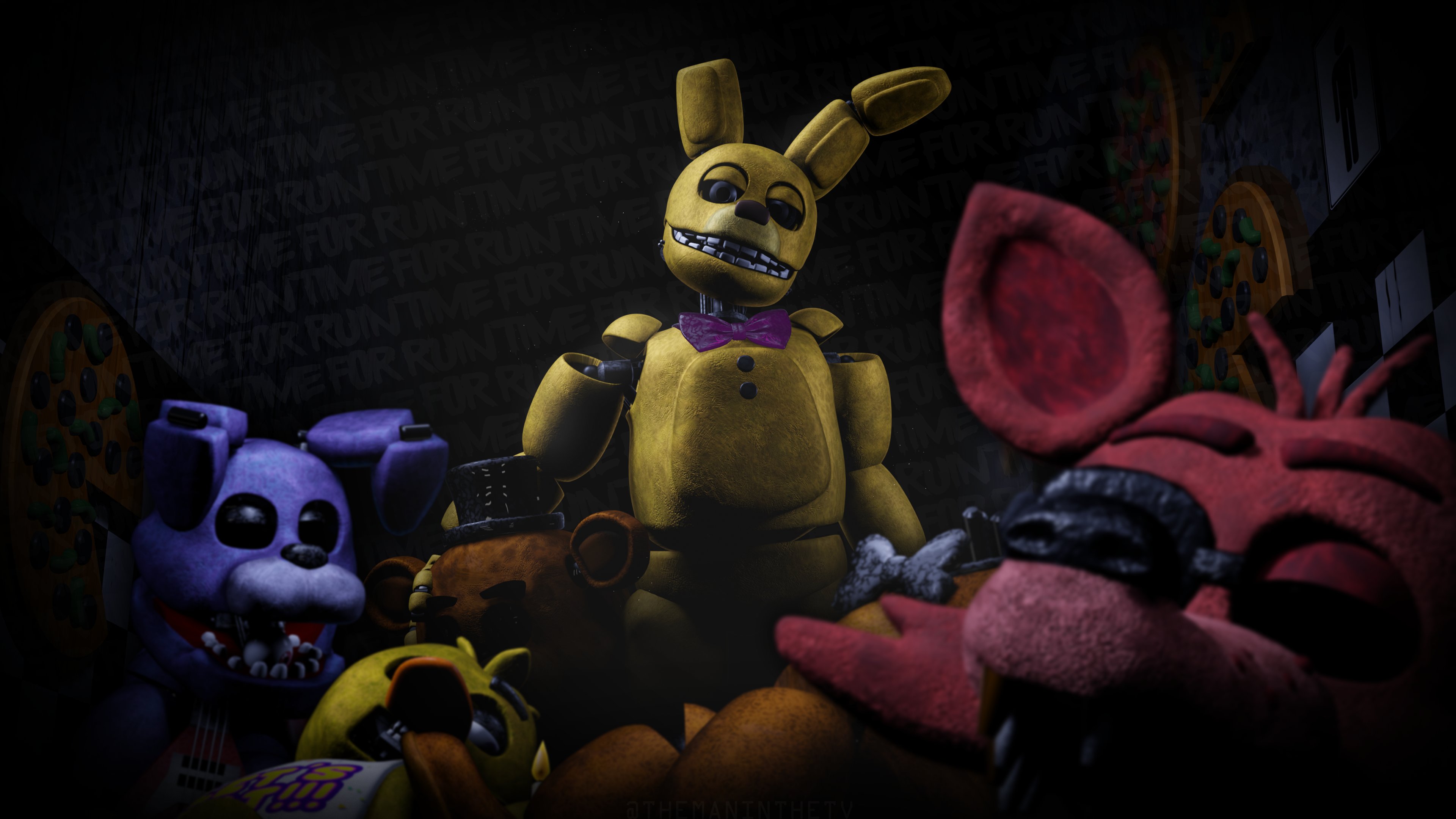 Hey guys, I'm changing up the project, it's going from withered Bonnie, to fixed  foxy, and may be doing it after Christmas : r/fivenightsatfreddys