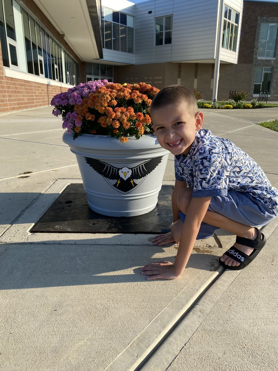 First day of second grade for this guy! <a href="/SummersideElem/">Summerside ES</a> <a href="/WestCler/">West Clermont Schools</a>