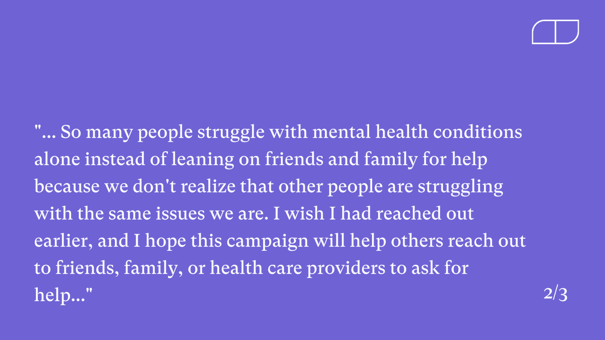 WhatMakesUsMW's tweet photo. #WhatMakesUs #MentalHealth #ShareYourStory https://t.co/OQA1BQPrs4