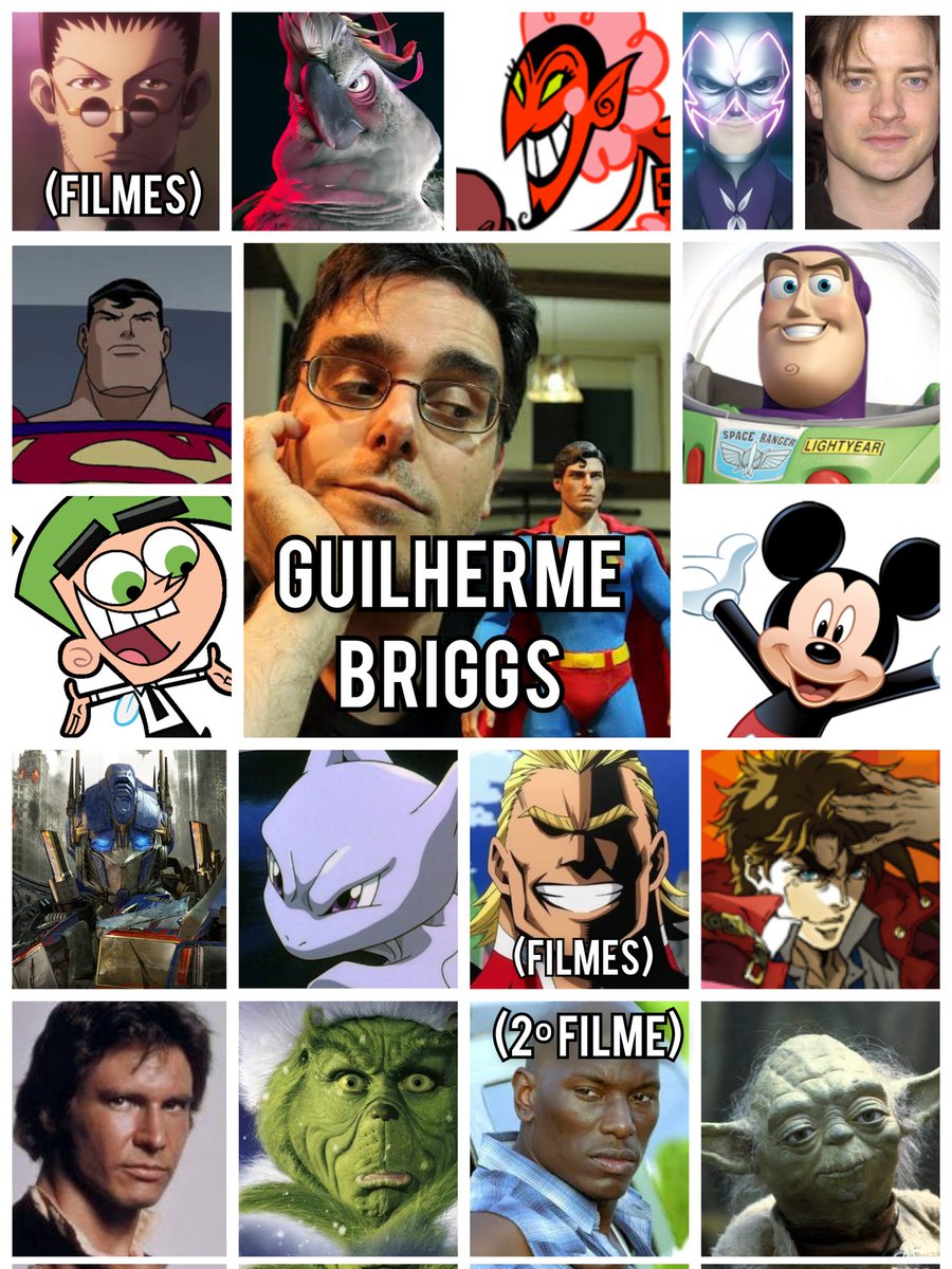 Personagens Com os Mesmos Dubladores! on X: LEMBRETE que a