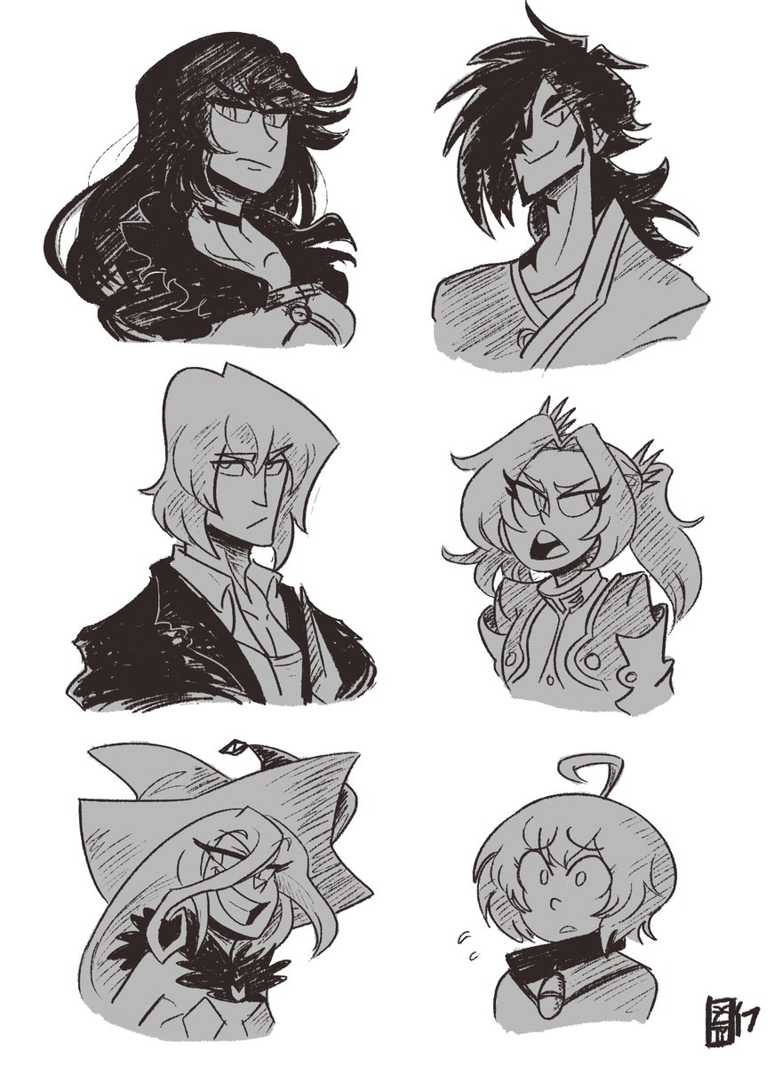 For anyone interested yeah I did a lot of Berseria stuff back in 2017, here's a couple of pieces.