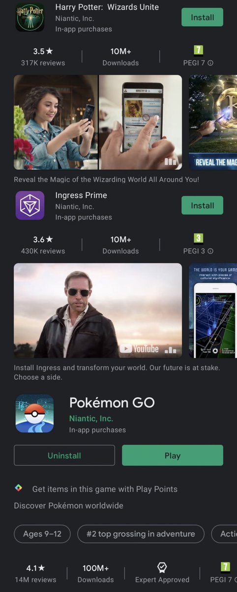 guyver4mk's tweet photo. I wonder which of these ventures finances @NianticLabs AR development asperations the most?

#HearUsNiantic
#CommunityOverCorporate
#PokemonGo https://t.co/jeS5dW7Uab