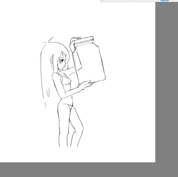 Sneak peak of my next drawing 