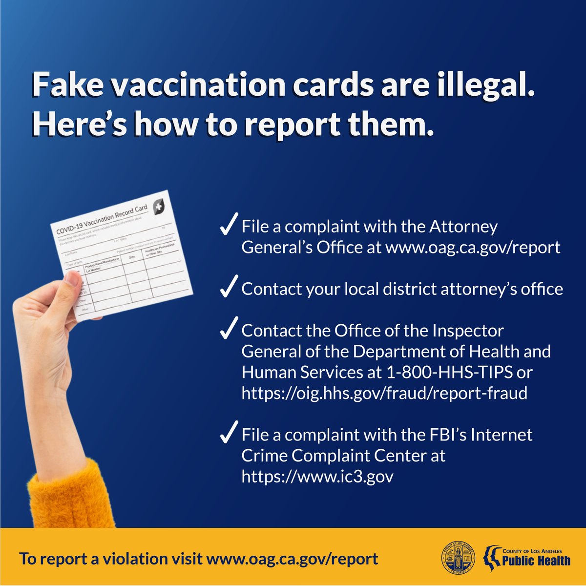 How to Tell If a COVID-19 Vaccine Card Is Fake or Real