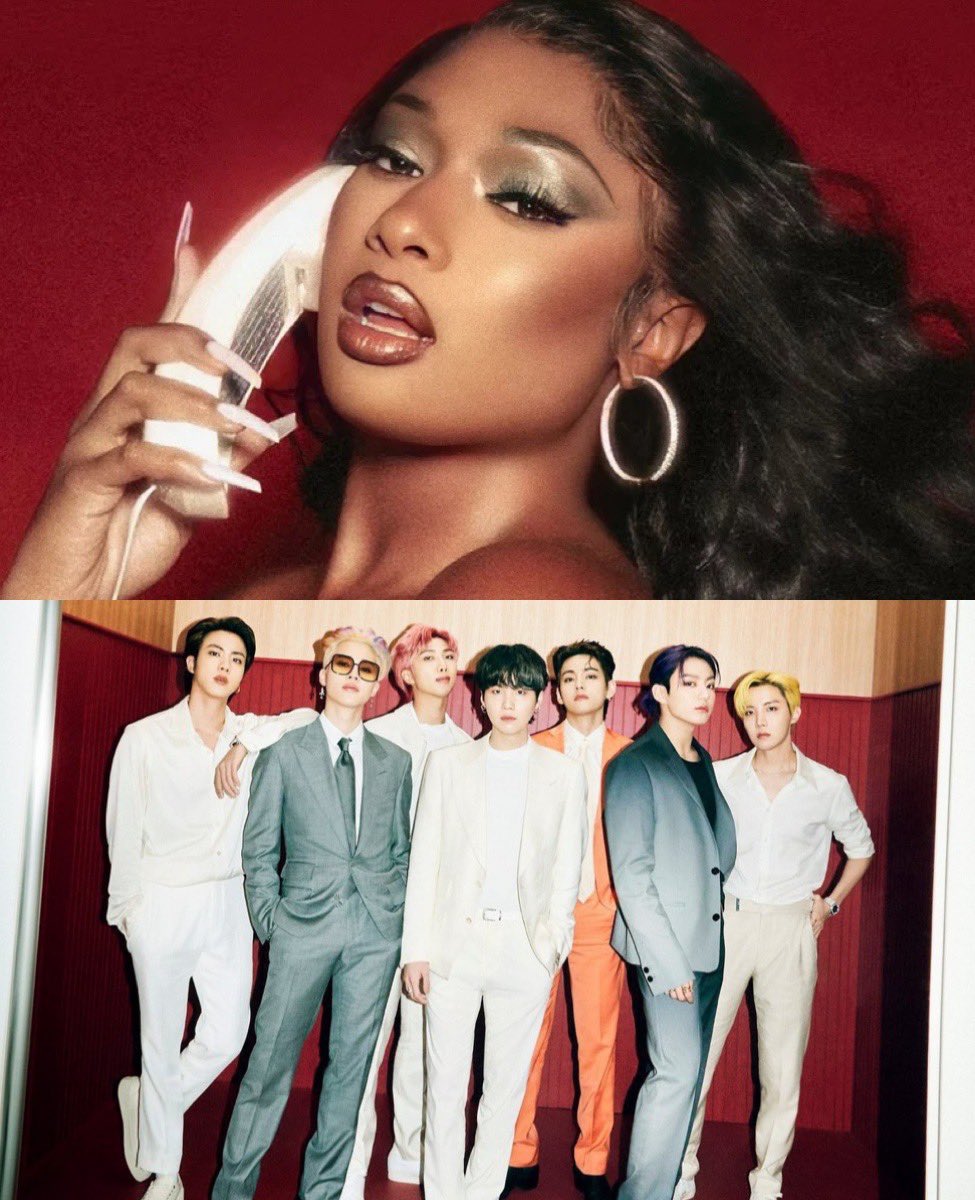 PopBase's tweet photo. Megan Thee Stallion is supposed to be featured on a remix of BTS’ “Butter” which would drop this Friday, but her label is trying to block the release. (via TMZ) https://t.co/S0A54mCIyv