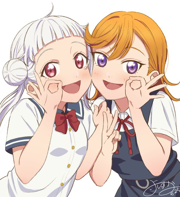 ちぃかの
#lovelive_superstar #嵐千砂都  #澁谷かのん 