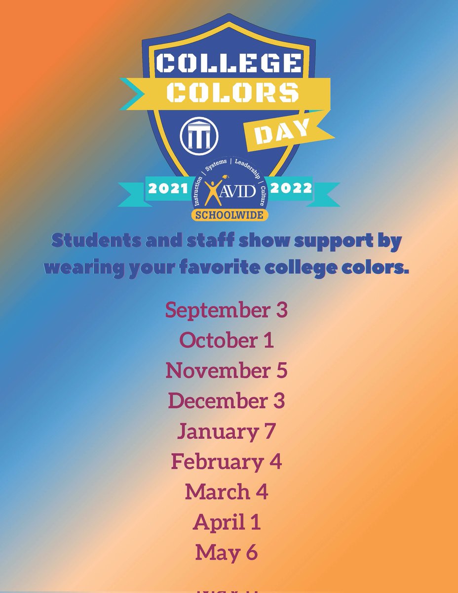 I8bbubuv7 Ylbm College Colors Day 2022