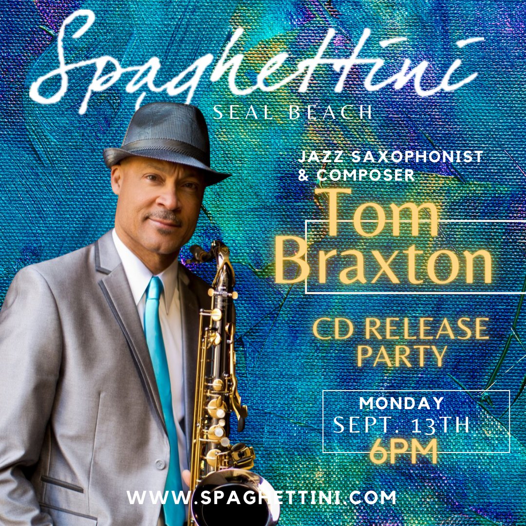 Music Monday featuring Tom Braxton at Spaghettini!

Join Tom at his CD release party on Monday, September 13th at 6pm

For tickets: spaghettini.com/entertainment/…

We hope to see you there!