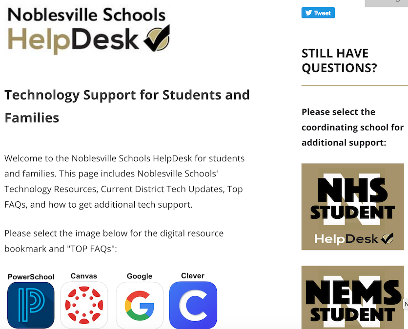 Jenny Miller (@nshelpdesk) on Twitter photo Got a tech question? <a href="/NobSchools/">Noblesville Schools</a> Community, find answers for...
Canvas: docs.google.com/document/d/1Us…
Clever: docs.google.com/document/d/1s-…
Google: docs.google.com/document/d/1rl…
and more at noblesvilleschools.org/Page/7055 Got a tech question? <a href="/NobSchools/">Noblesville Schools</a> Community, find answers for...
Canvas: docs.google.com/document/d/1Us…
Clever: docs.google.com/document/d/1s-…
Google: docs.google.com/document/d/1rl…
and more at noblesvilleschools.org/Page/7055
