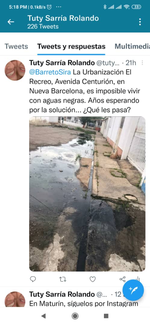 BetoAtla's tweet photo. Urb. El Recreo, Nueva Barcelona, SOS, nadie atiende esta emergencia https://t.co/6RZWNvU7Q4