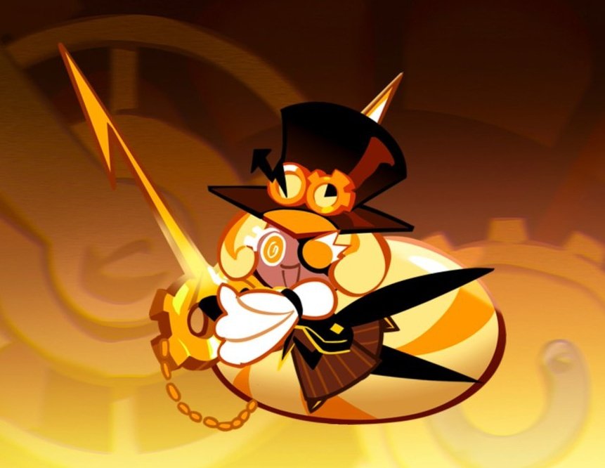 we4genderfluid's tweet photo. Timekeeper de Cookie Run es género fluido ! /hc https://t.co/NJLEikbYJ0