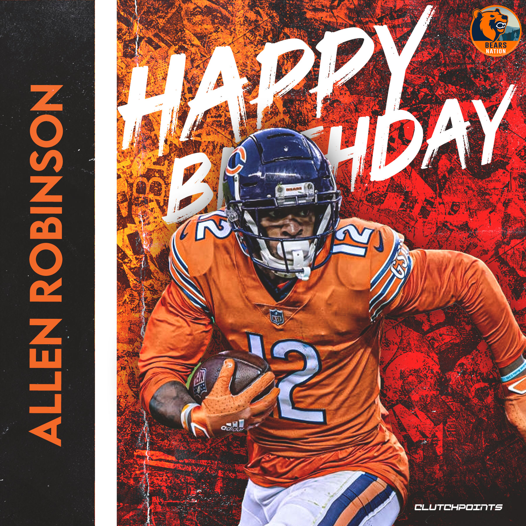 Join Bears Nation in wishing Allen Robinson a happy 28th birthday and an awesome 2021 season!  