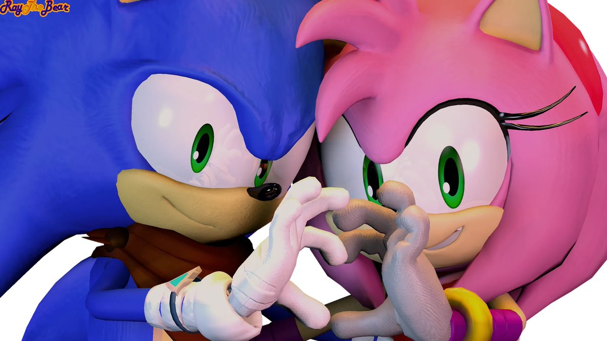 RayTheBear ❤💙+💜💛 on X: Classic #SonAmy #Sonic #Amy