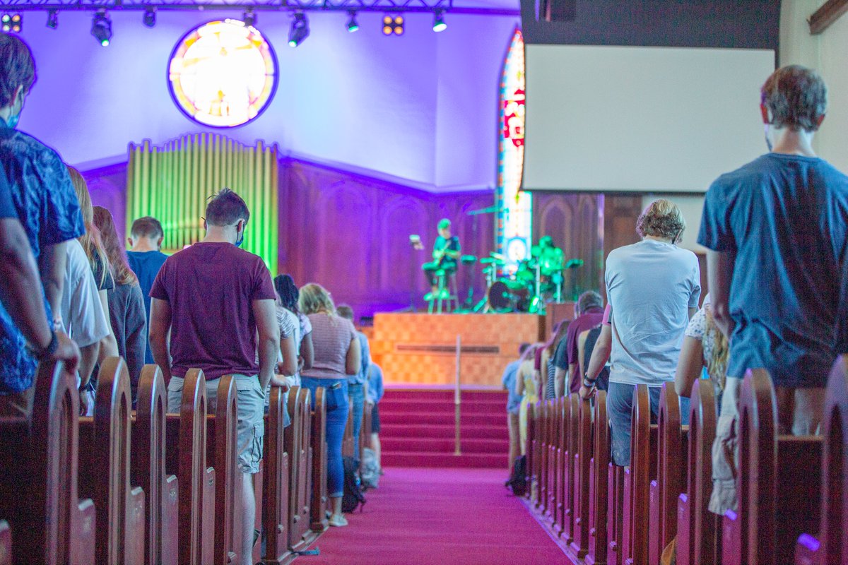 JohnBrownUniv's tweet photo. For the first time in 17 months, we worshiped together in chapel. https://t.co/NS7GhkXf5l