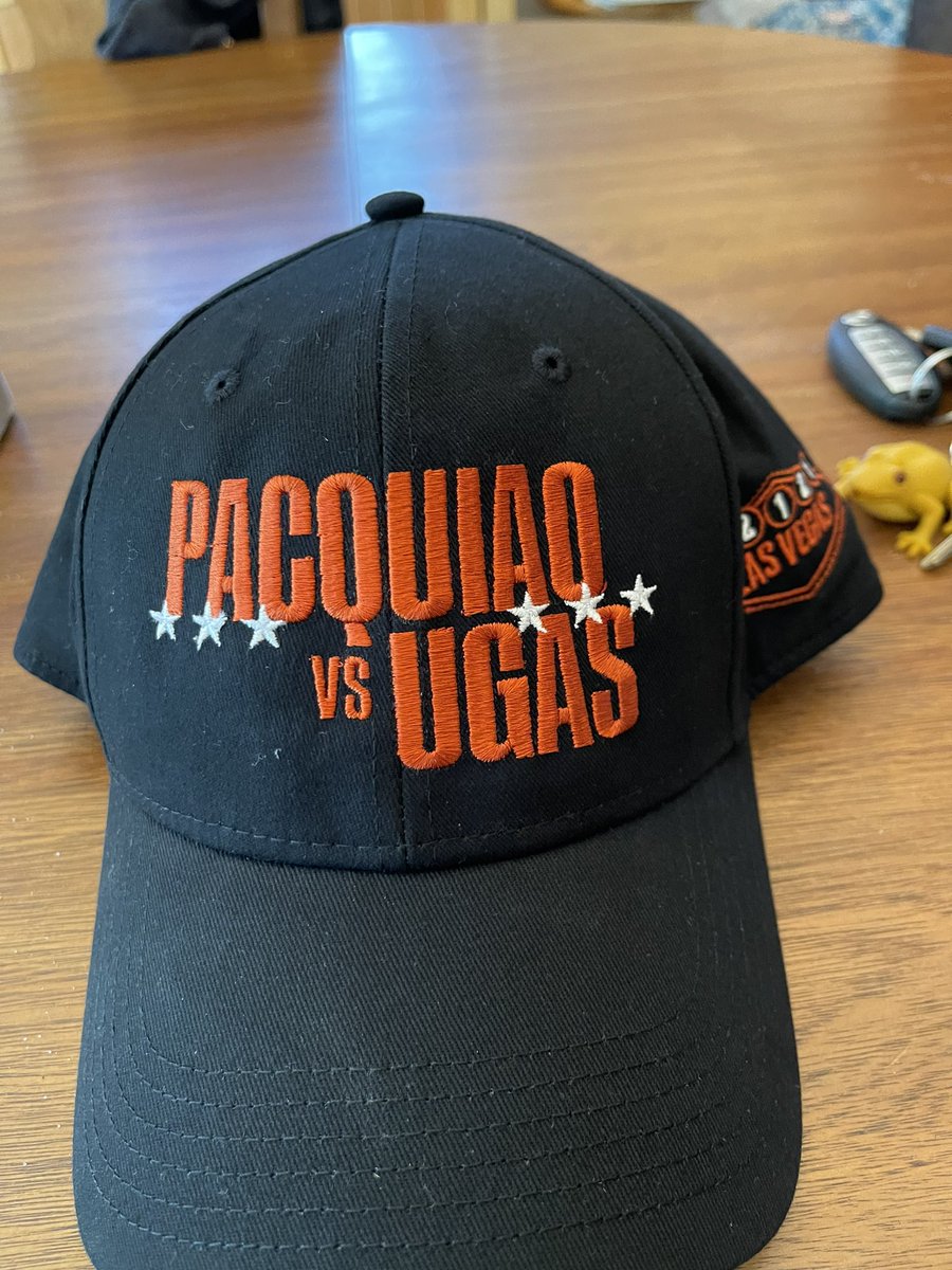 Special thanks to my boogie down brother @abeG718 he got this for me while he was covering the #PacquiaoUgas fight in #vegas @Woodsy1069 @NYFights #boxing