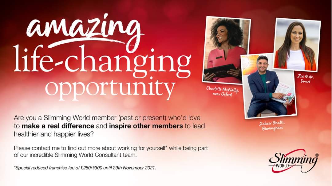 Leigh_SW's tweet image. TOUCHING HEARTS CHANGING LIVES
If you feel you have the energy, drive and enthusiasm; if you enjoy learning new skills, then this prestigious and rewarding role could be the best thing in the world for you. Message me for details
#slimmingworld #newjob #businessowner #Yorkshire