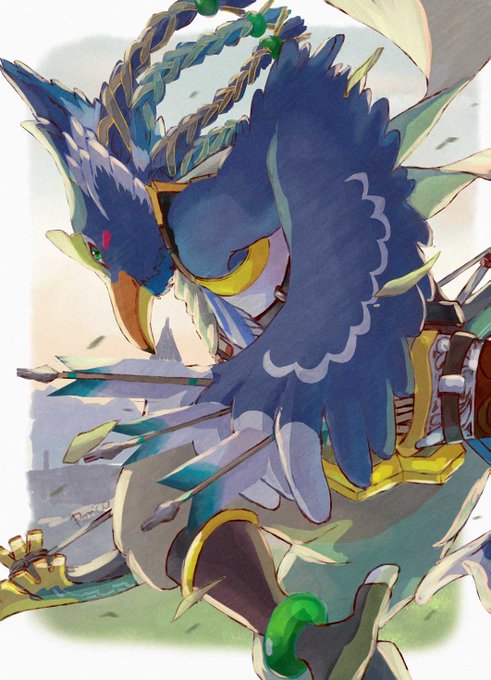 リーバル さま～🐦
#ゼルダの伝説  #Zelda #BOTW 