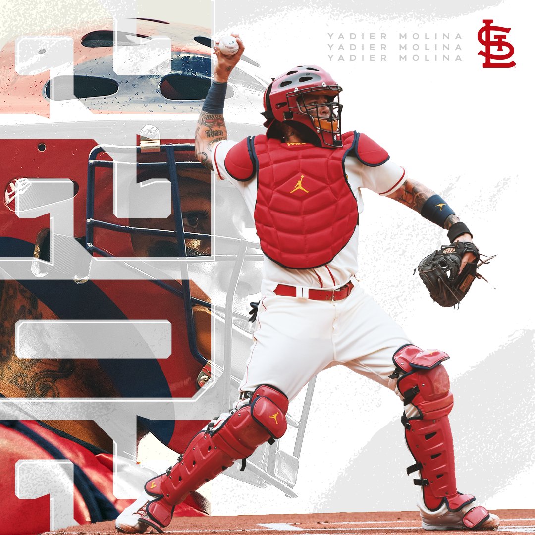 Cardinals's tweet image. 👀 Not done yet!

Yadi is coming back for his 19th season in 2022.